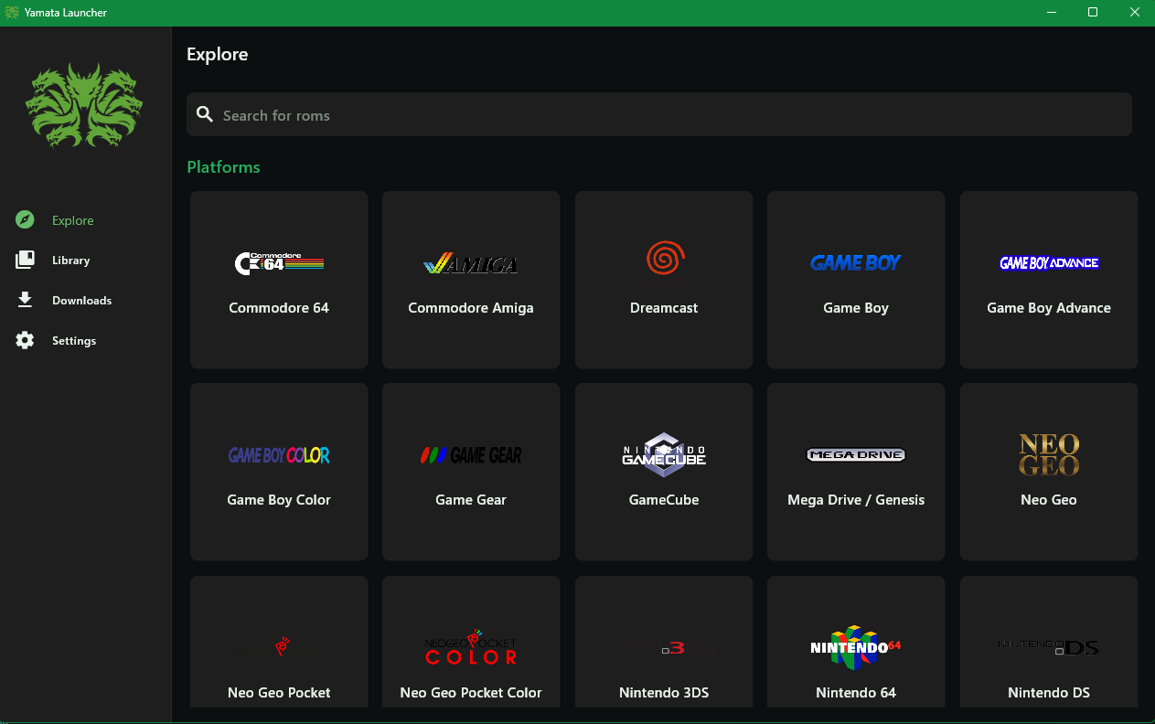 Yamata Launcher on Windows